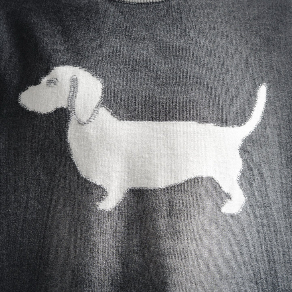 Thom 25fw embroidered sweater