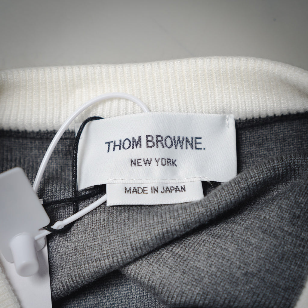 Thom 25fw embroidered sweater