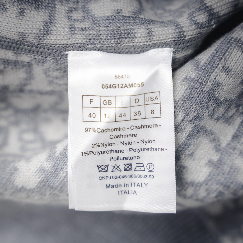 CD 25fw jacquard sweater