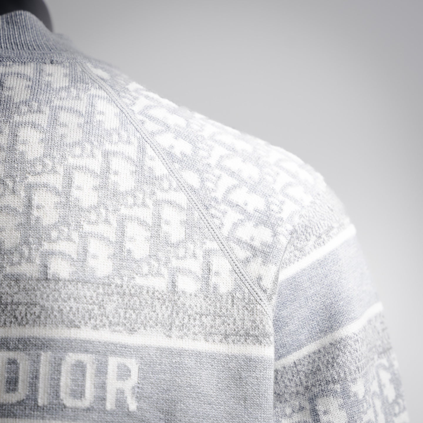 CD 25fw jacquard sweater