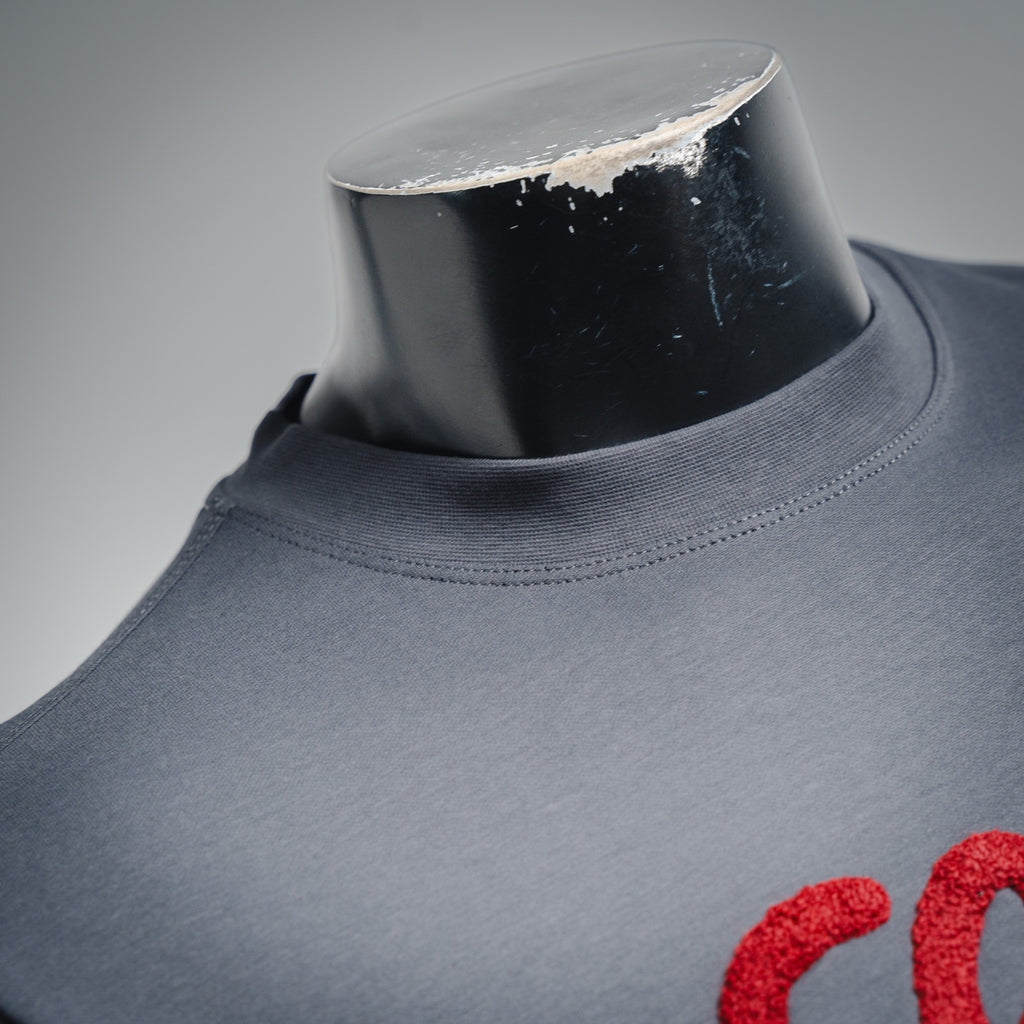 Loe 25fw embroidered shirt