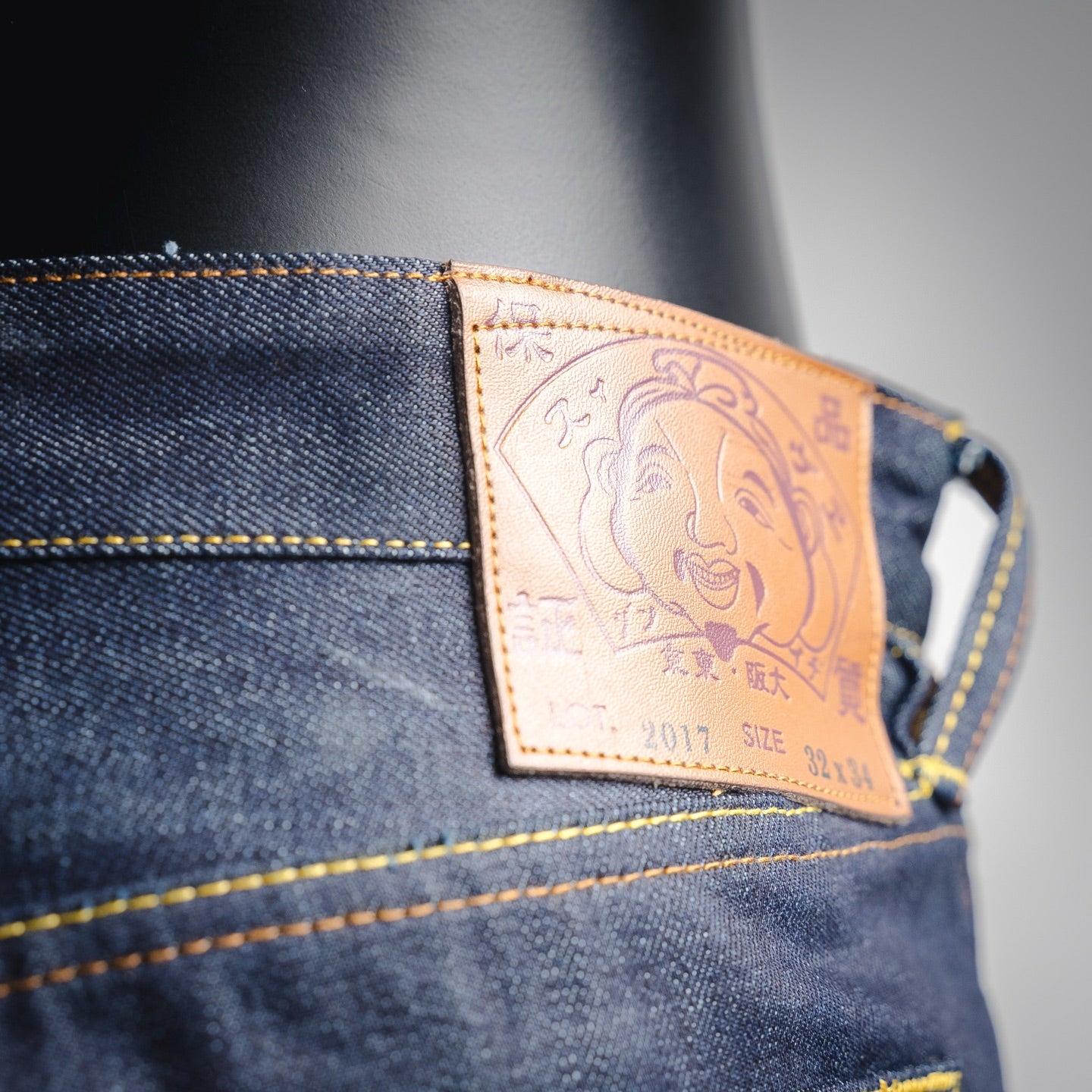 Evis 25fw embroidered jeans