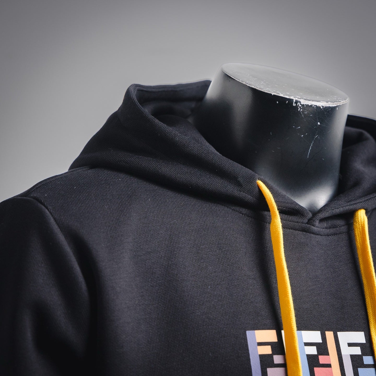 Fend 25fw printed hoodie