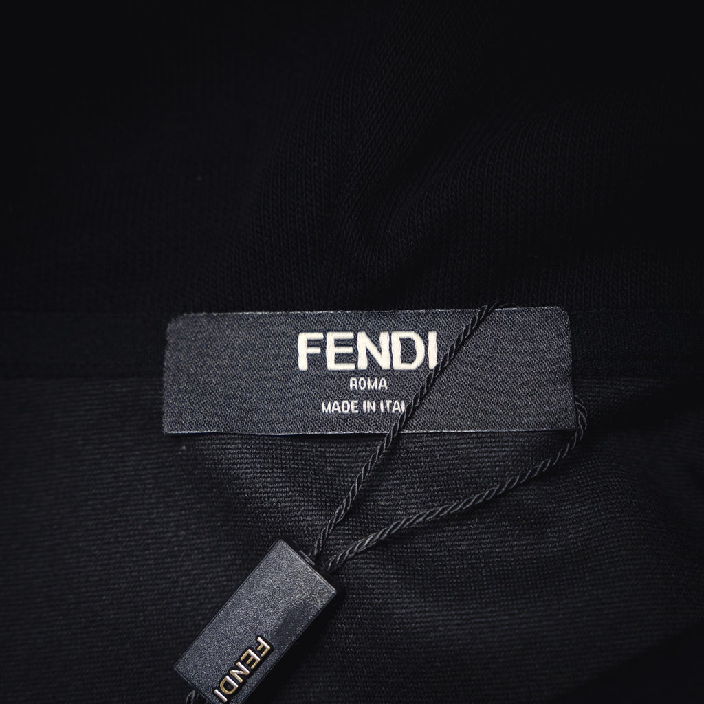 Fend 25fw printed hoodie