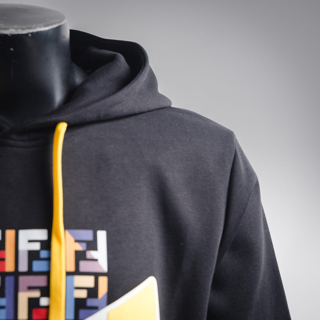 Fend 25fw printed hoodie