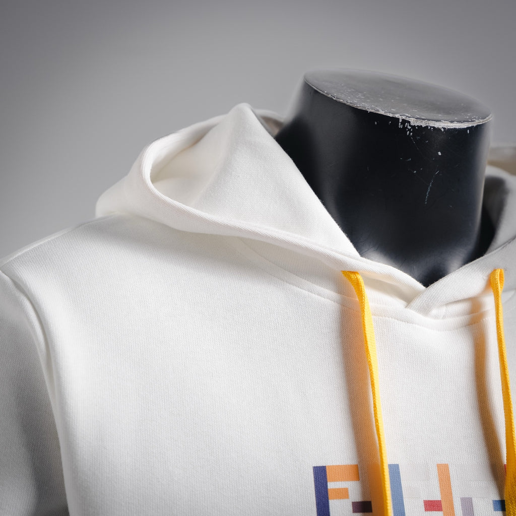 Fend 25fw printed hoodie