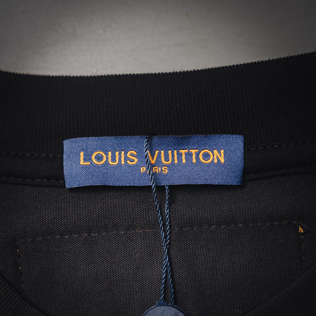 Louis 25fw printed shirt