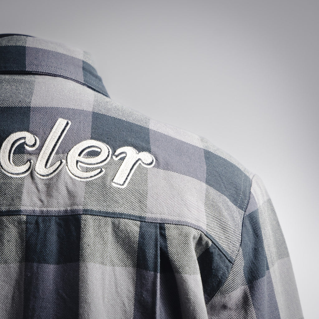 Mon 25fw plaid shirt