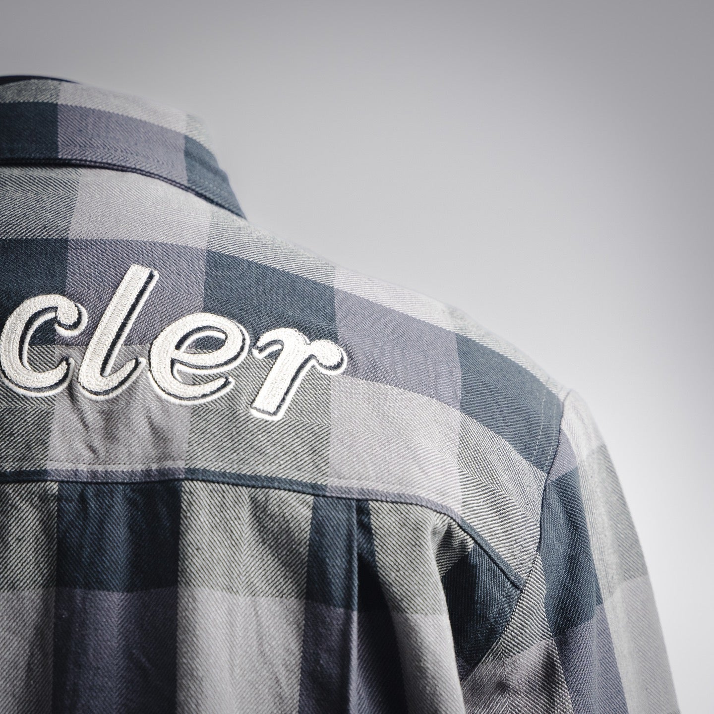 Mon 25fw plaid shirt