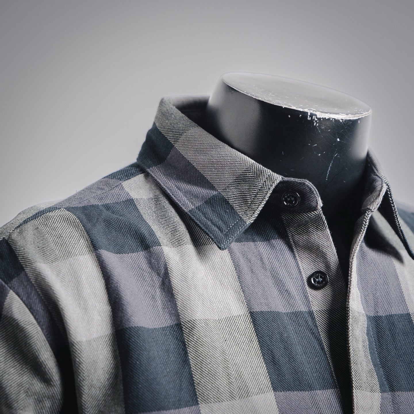 Mon 25fw plaid shirt