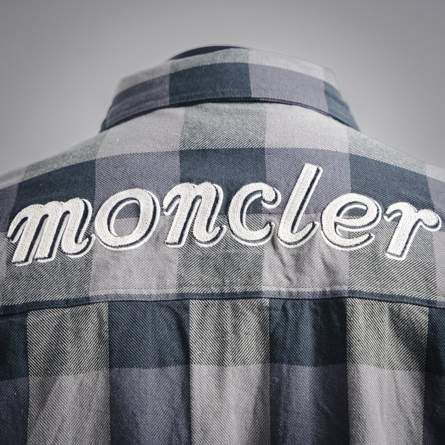 Mon 25fw plaid shirt