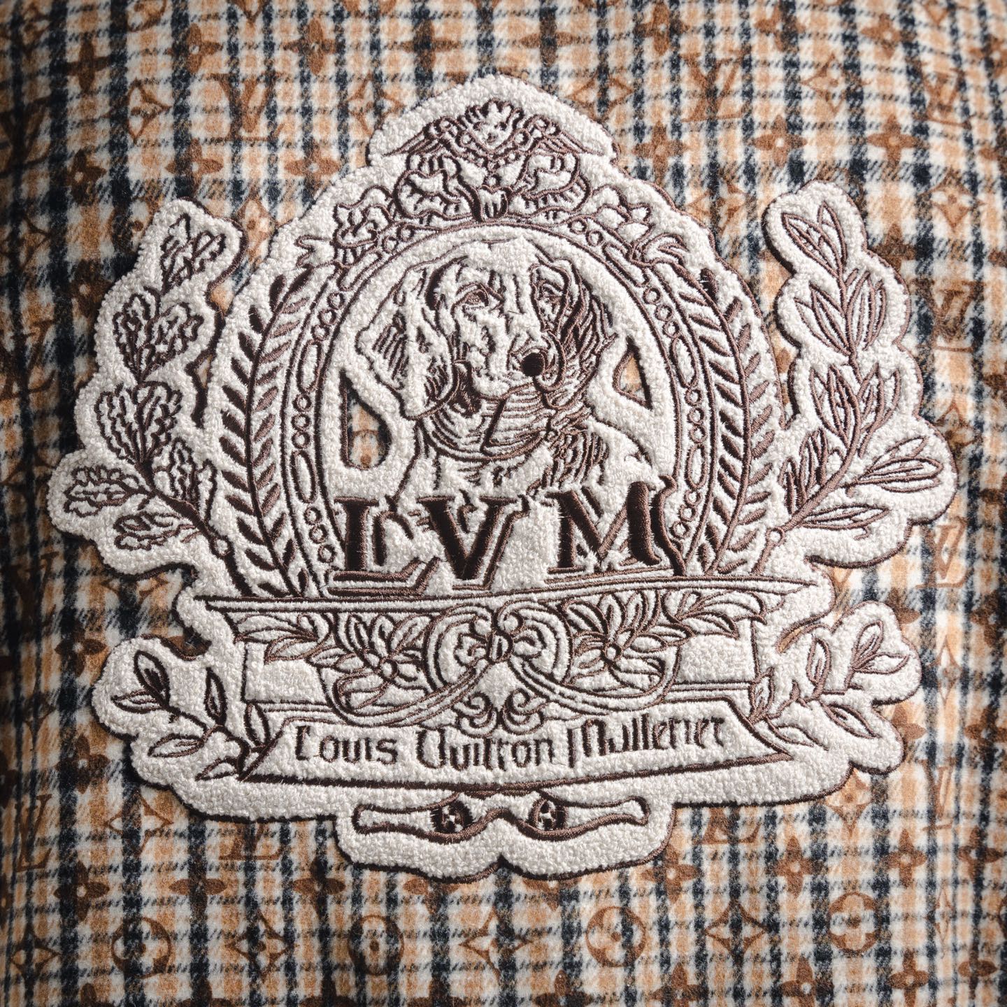 Louis 25fw printed jacket