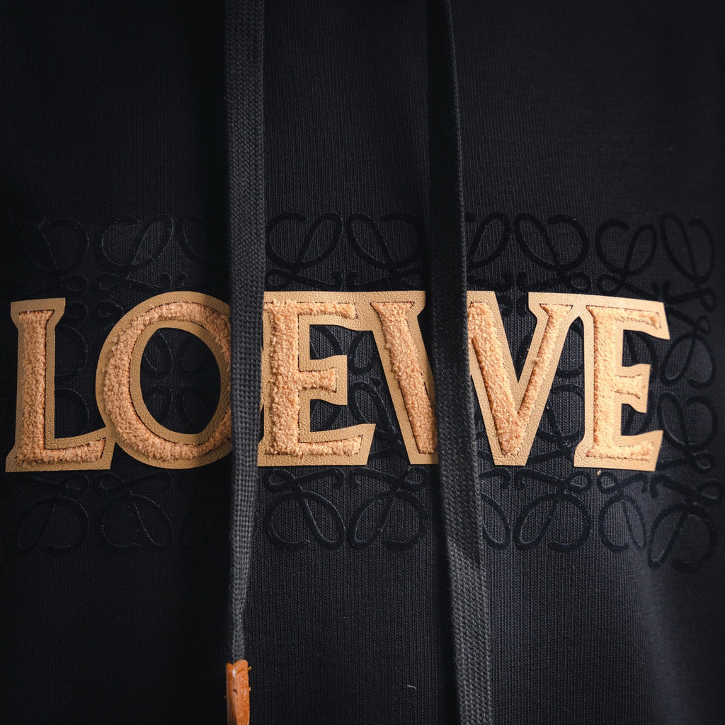 Loe 25fw leisure hoodie