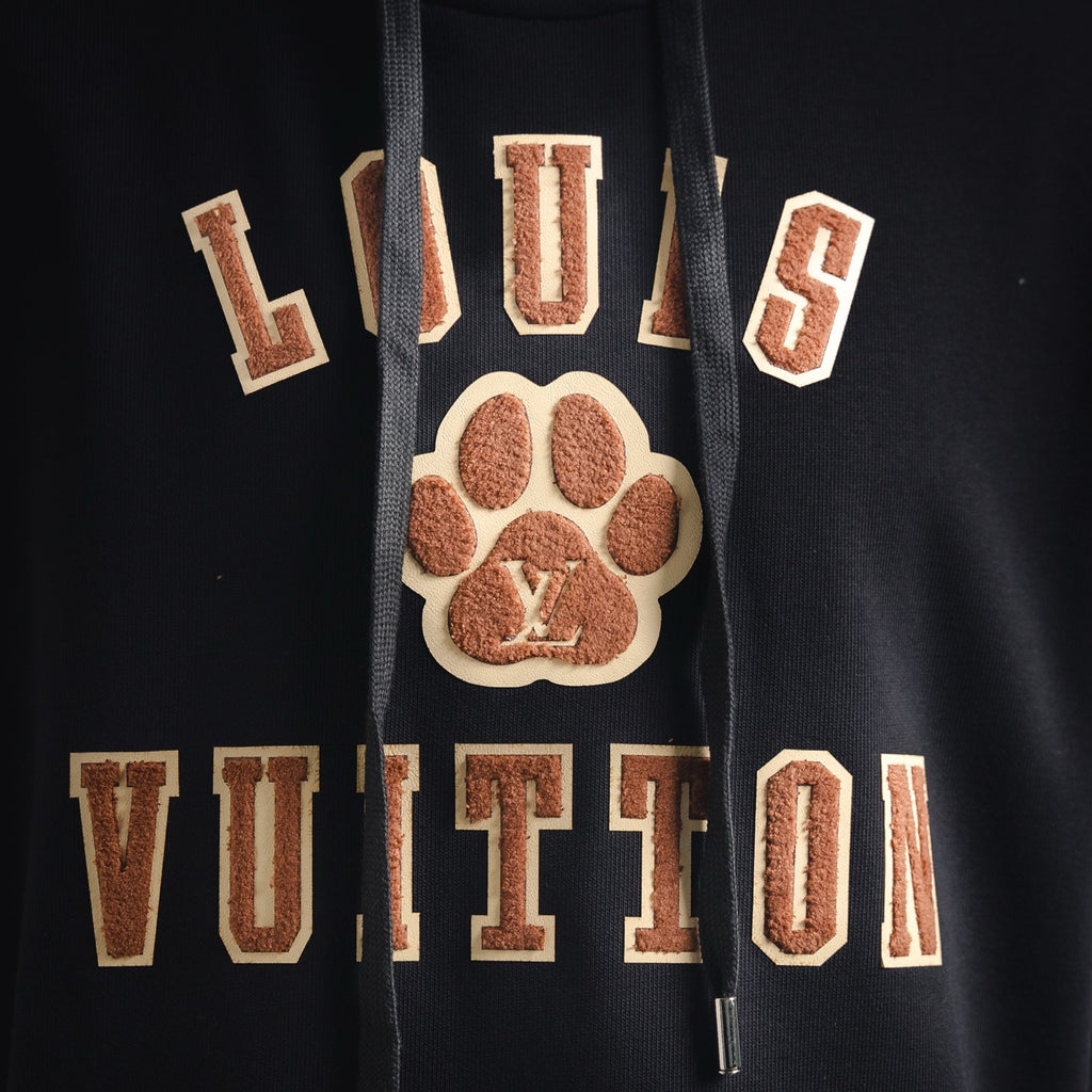 Louis 25fw printed hoodie