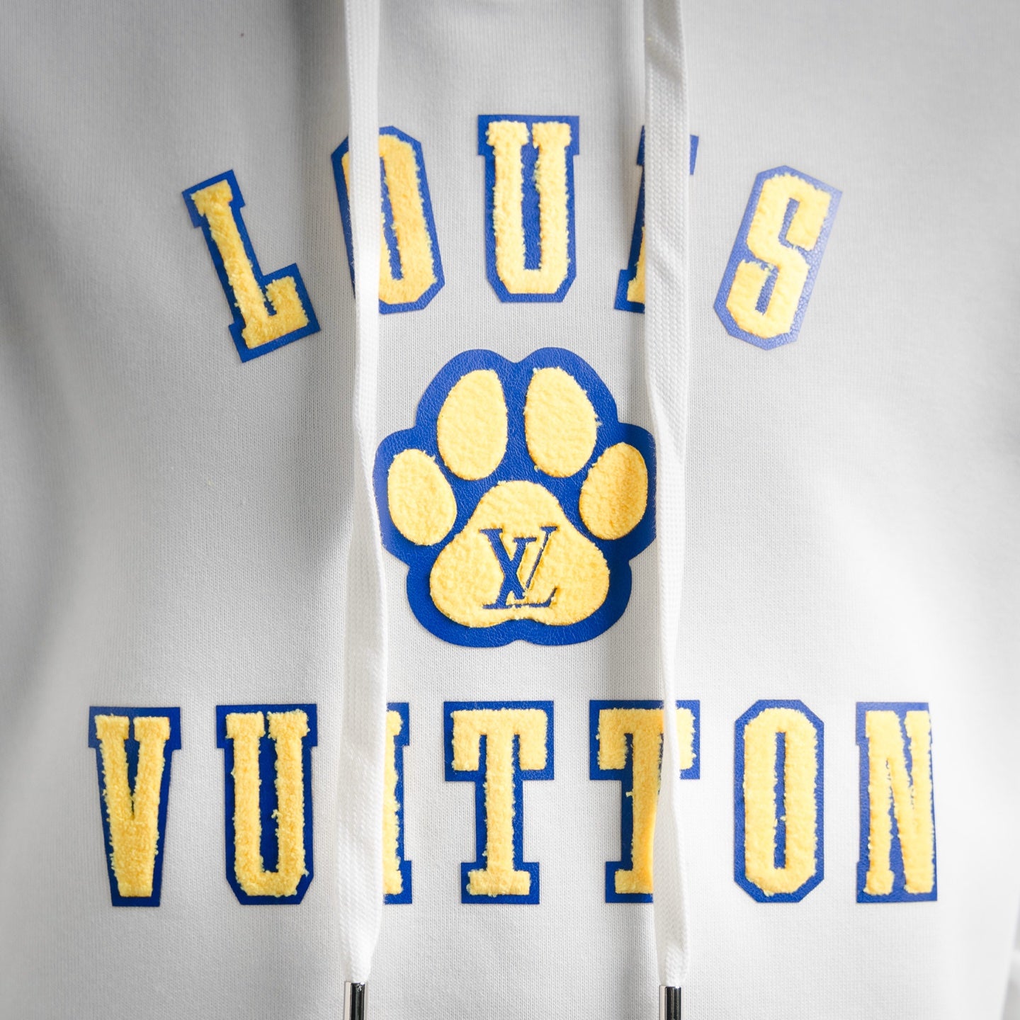 Louis 25fw printed hoodie