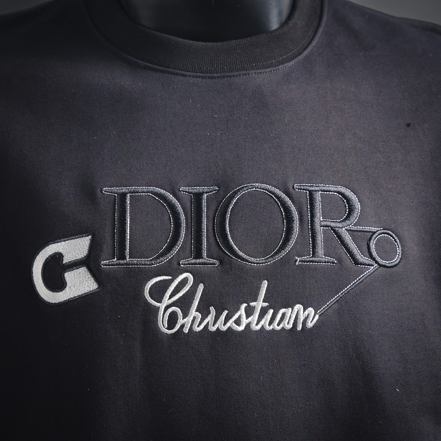 CD 25fw embroidered shirt