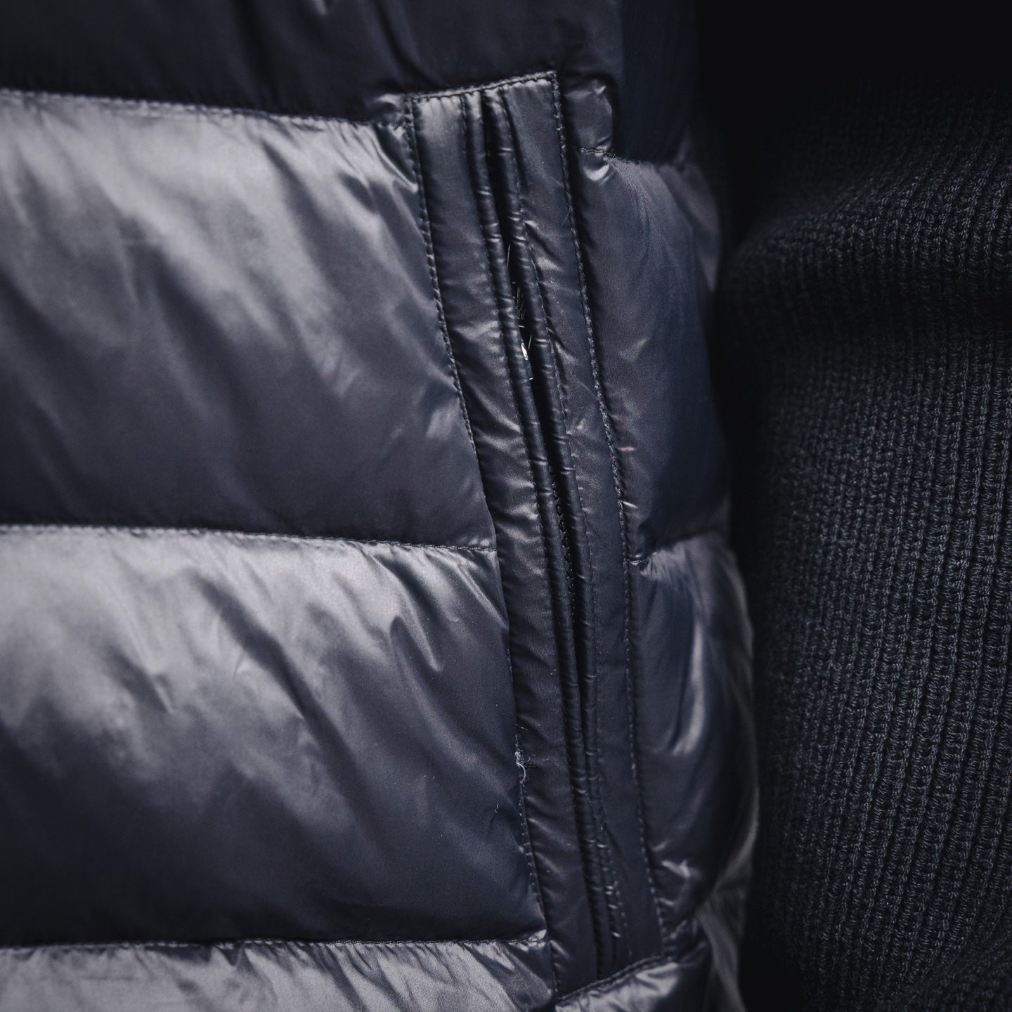 Mon 25fw splicing jacket