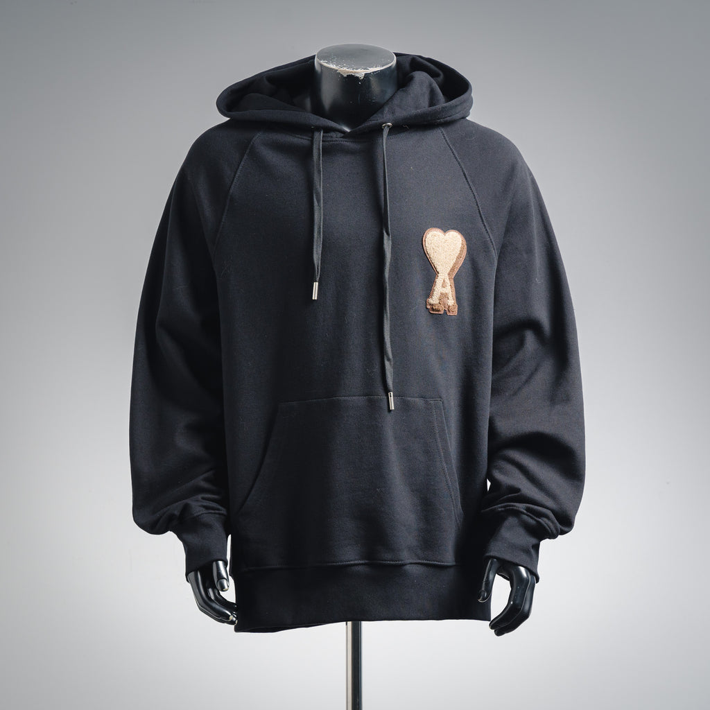 Ami 25fw embroidered hoodie