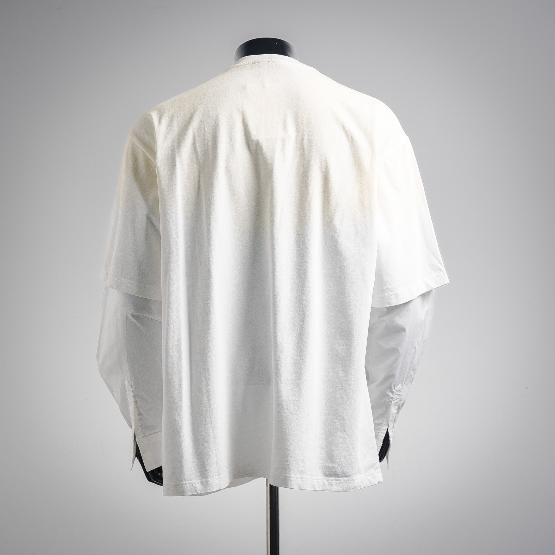 Acne 25fw splicing shirt