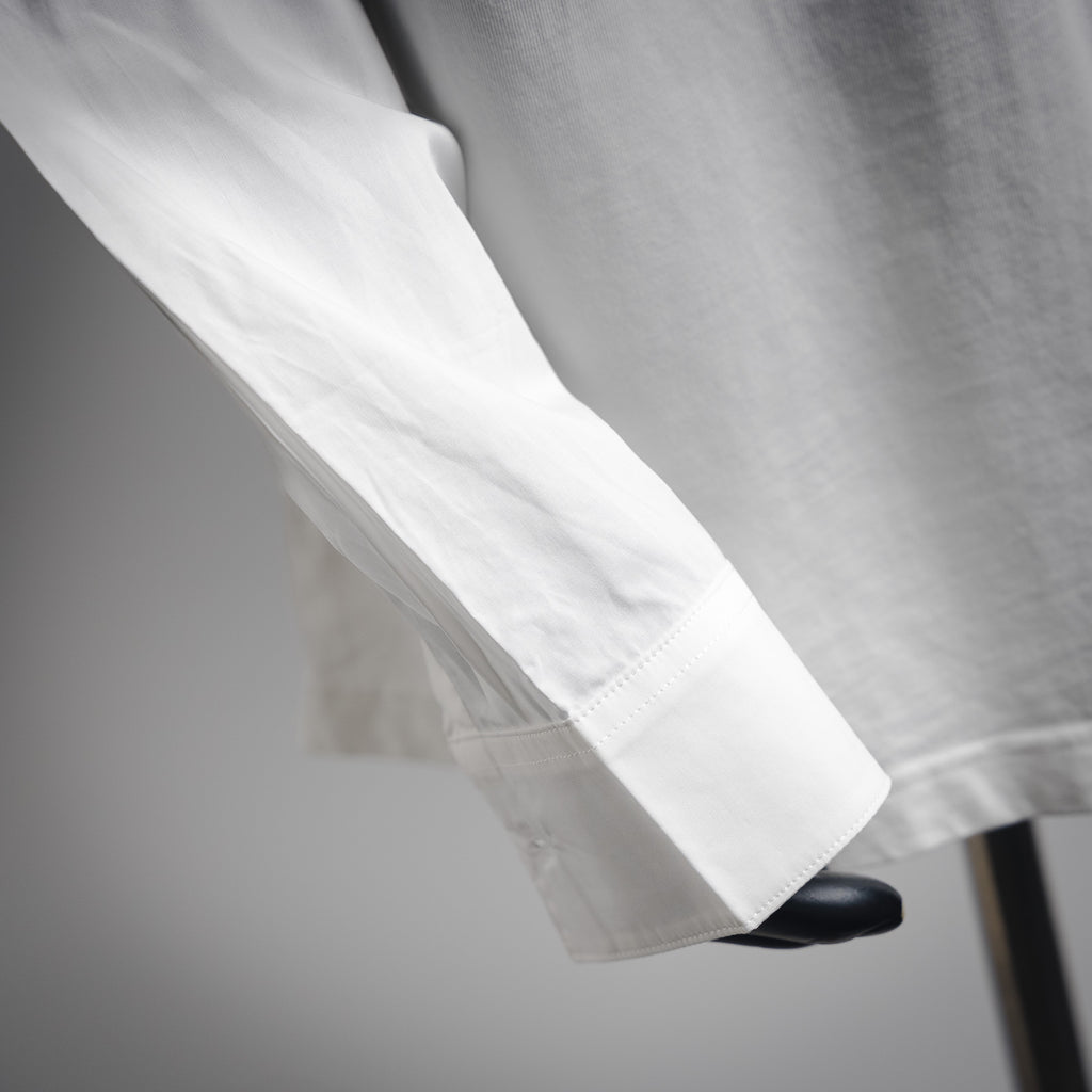 Acne 25fw splicing shirt