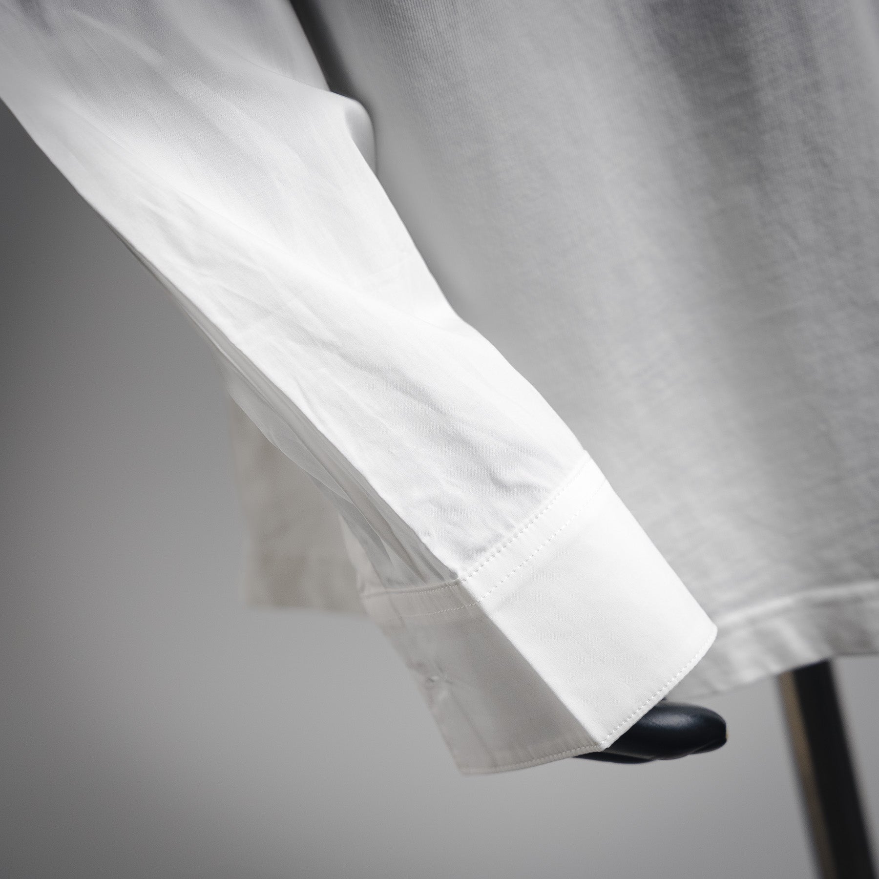 Acne 25fw splicing shirt