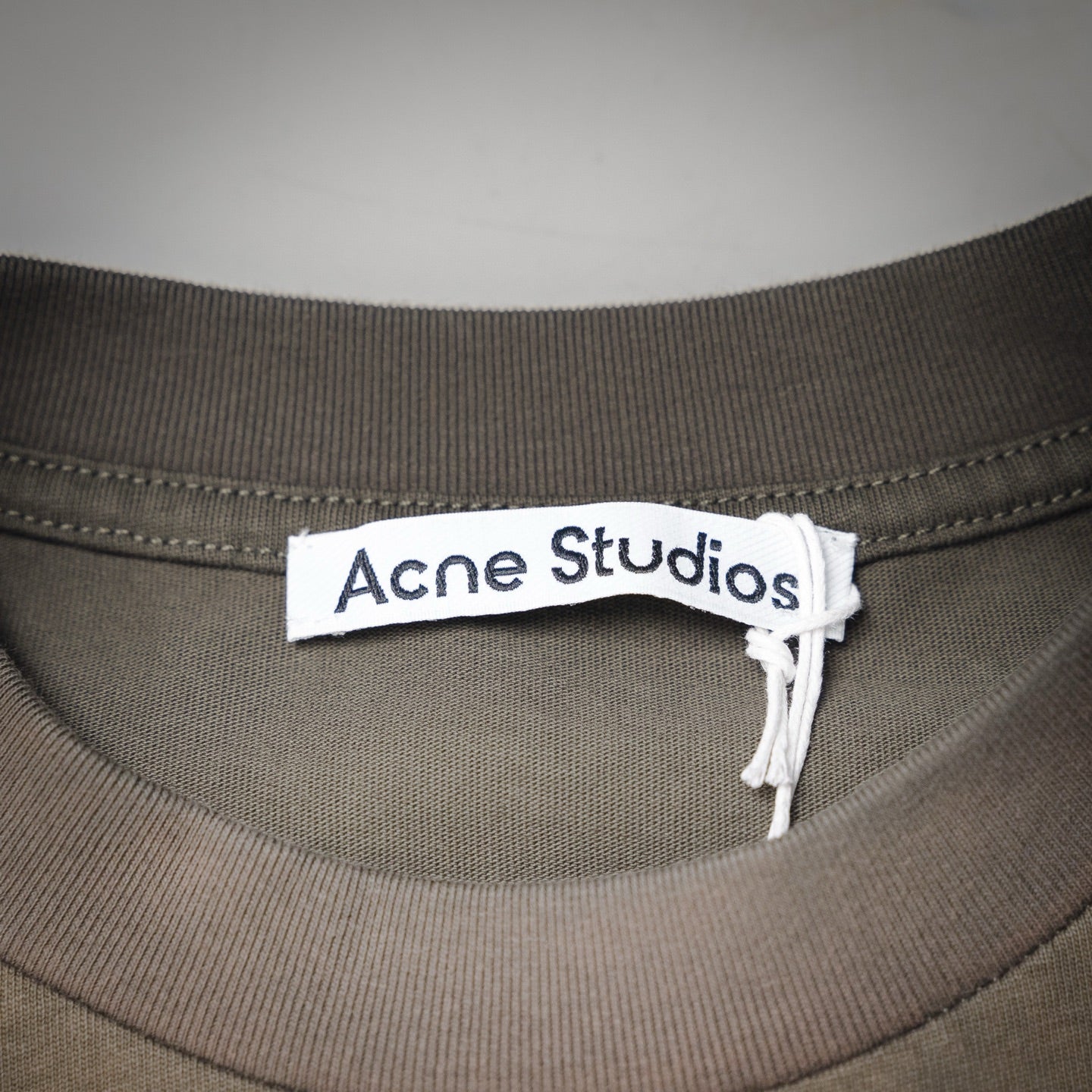Acne 25fw splicing shirt