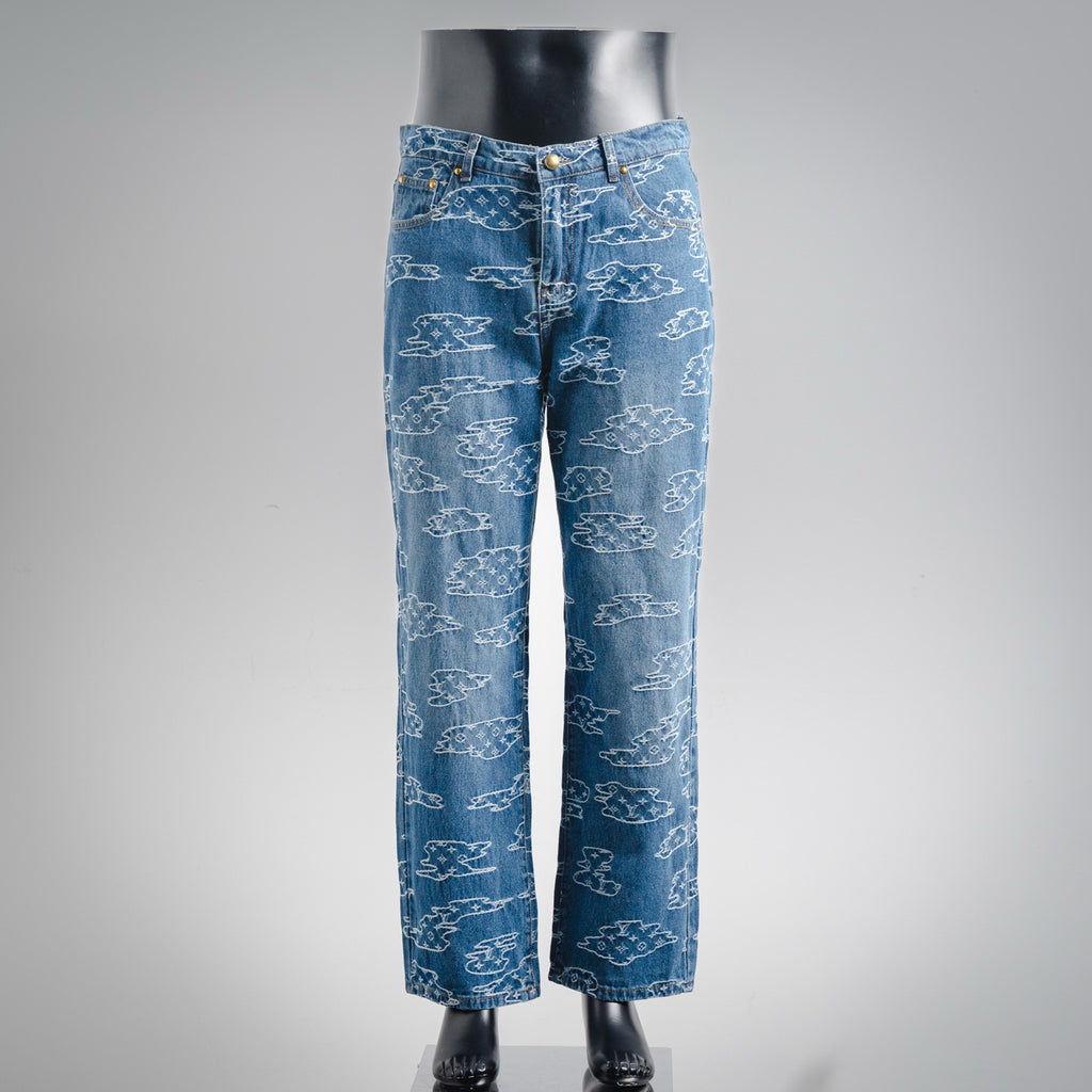 Louis 25fw jacquar jeans