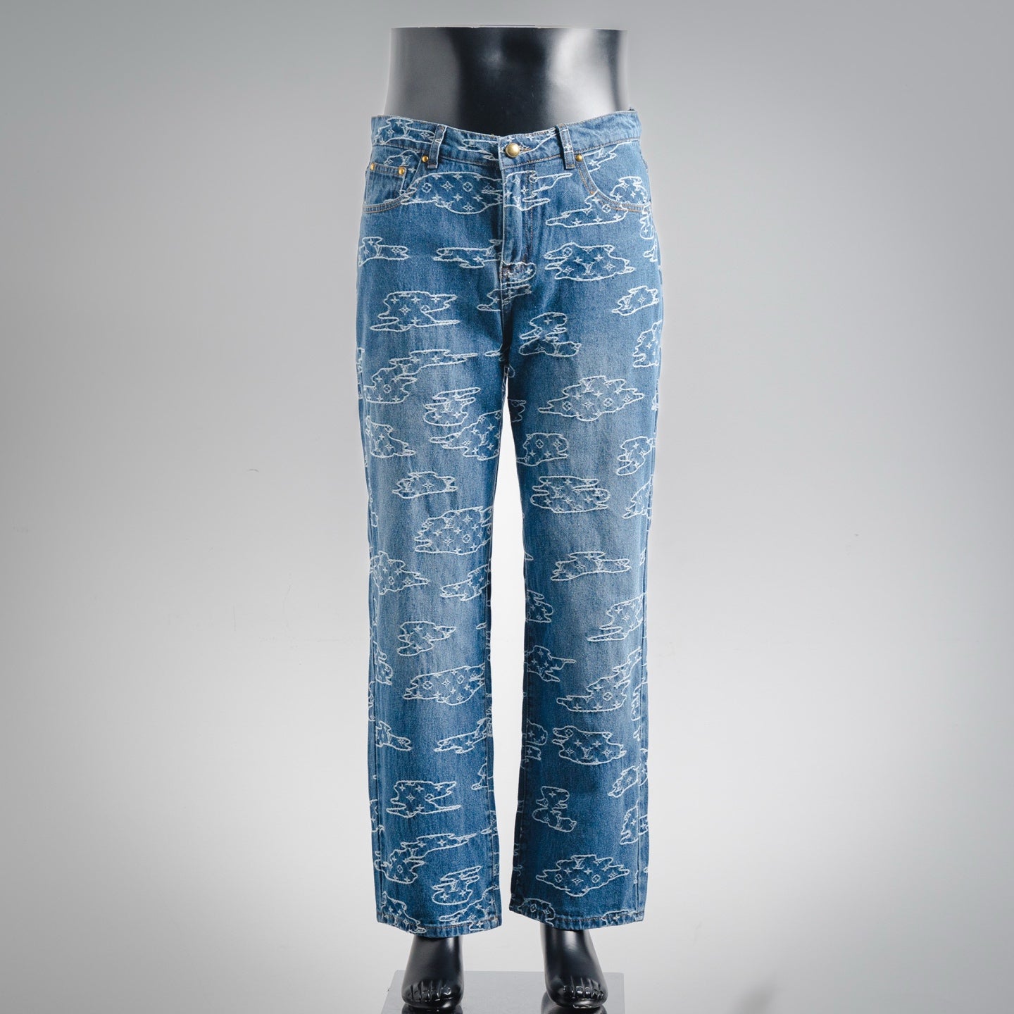 Louis 25fw jacquar jeans