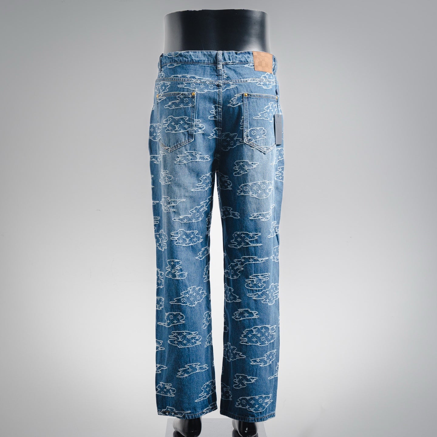 Louis 25fw jacquar jeans