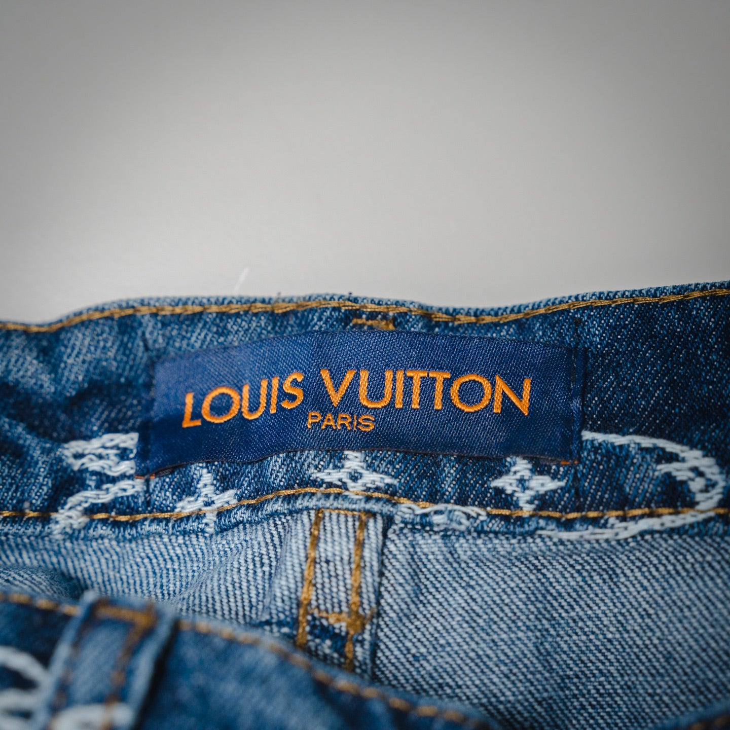 Louis 25fw jacquar jeans