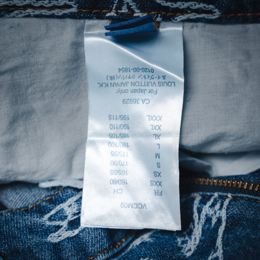 Louis 25fw jacquar jeans