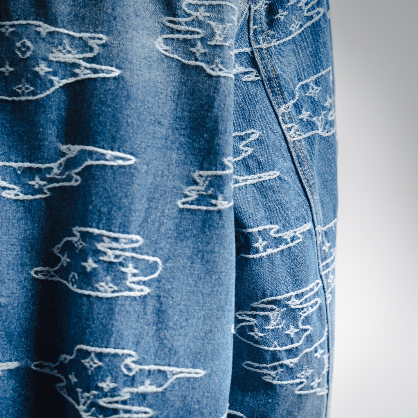 Louis 25fw jacquar jacket