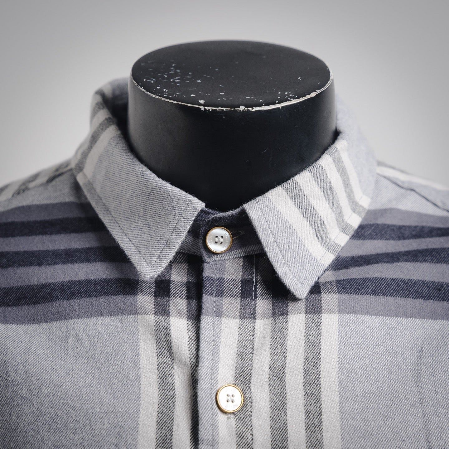 Louis 25fw plaid shirt