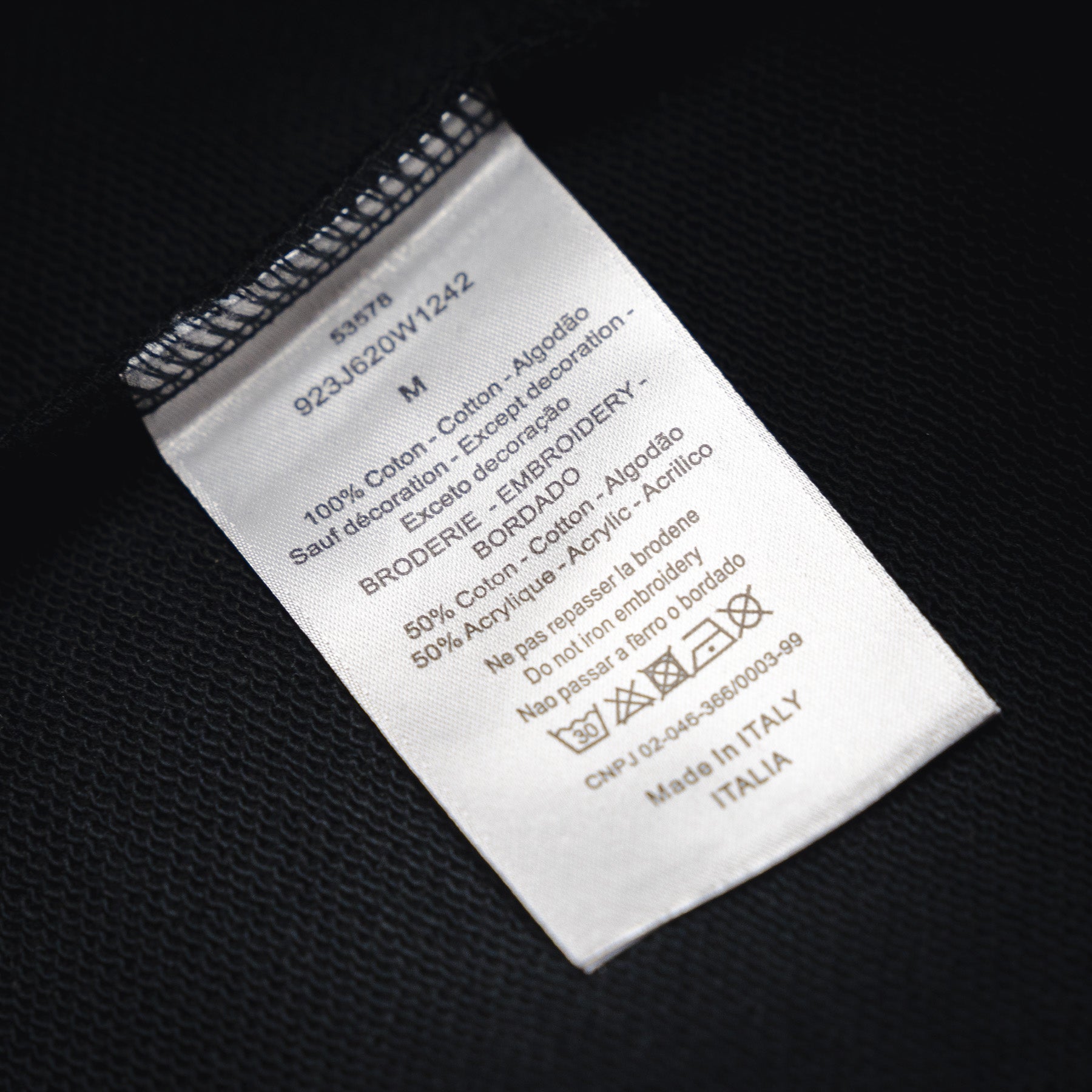 CD 25fw embroidered shirt