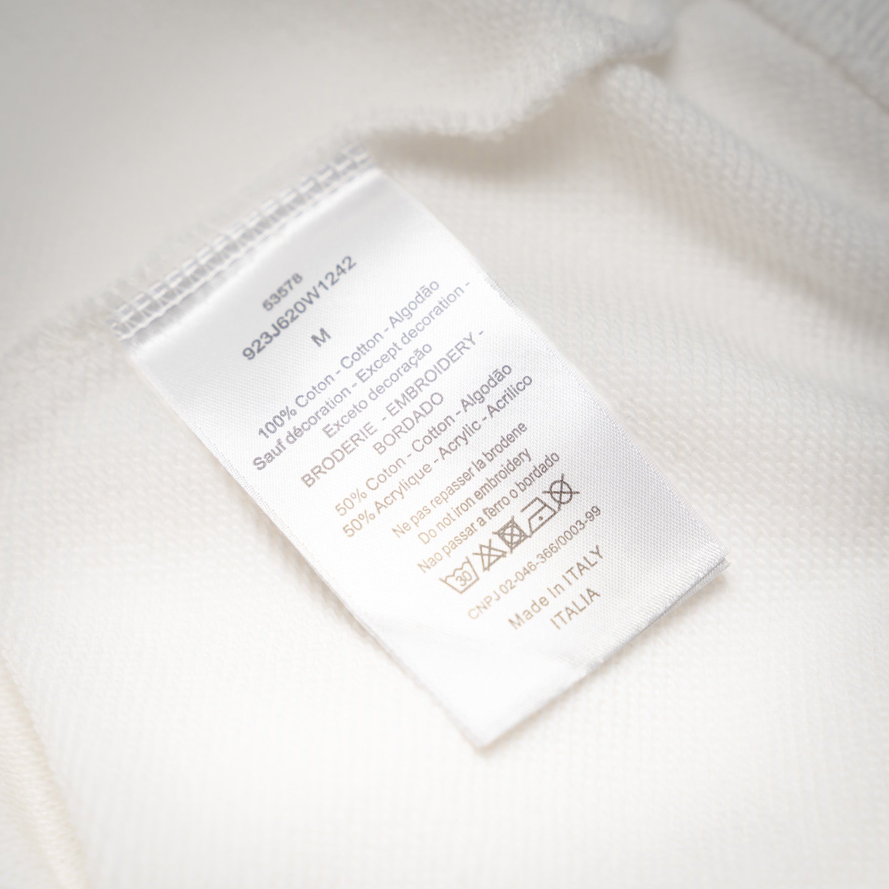 CD 25fw embroidered shirt