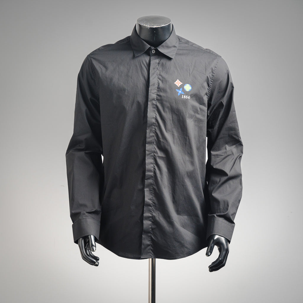 Louis 25fw printed shirt