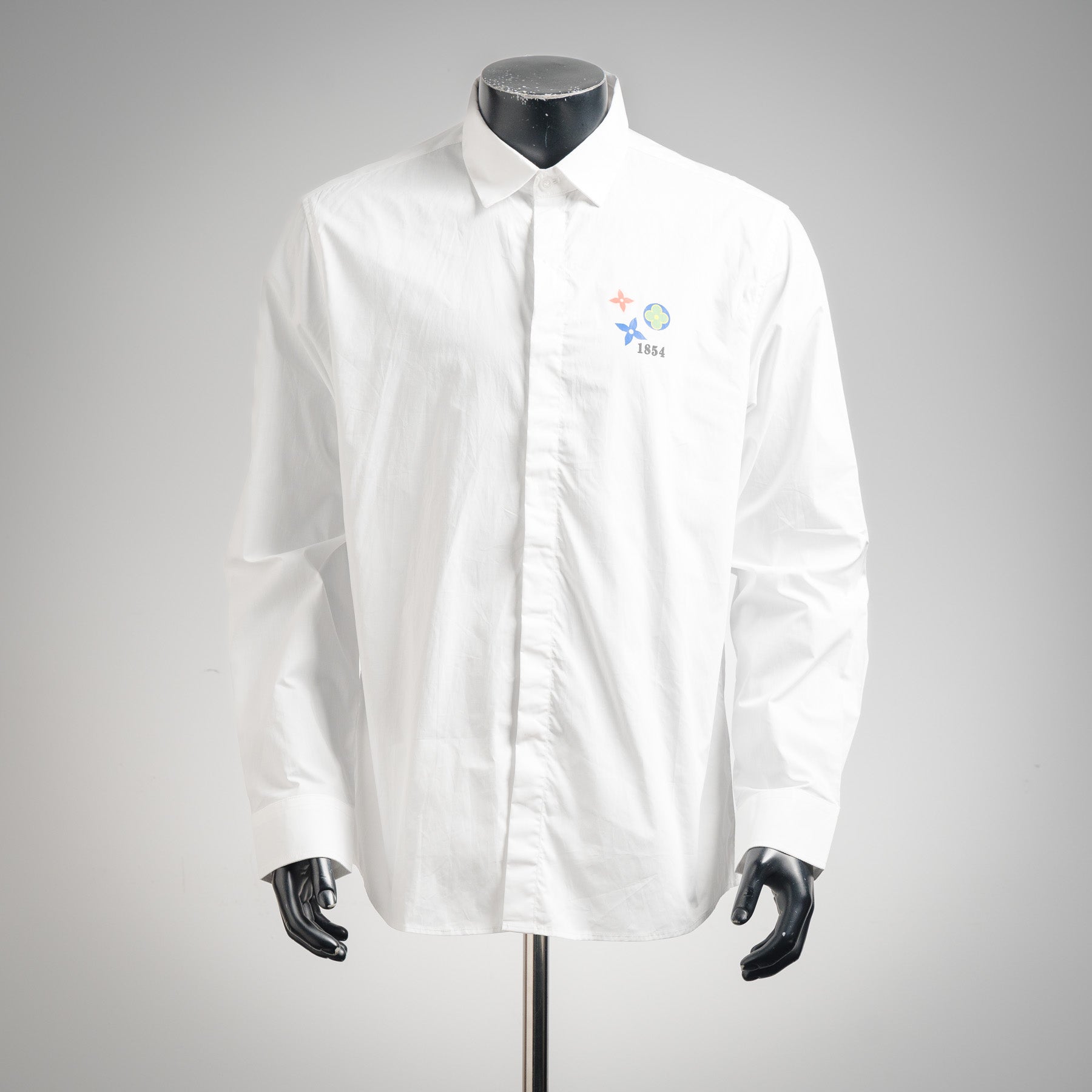 Louis 25fw printed shirt