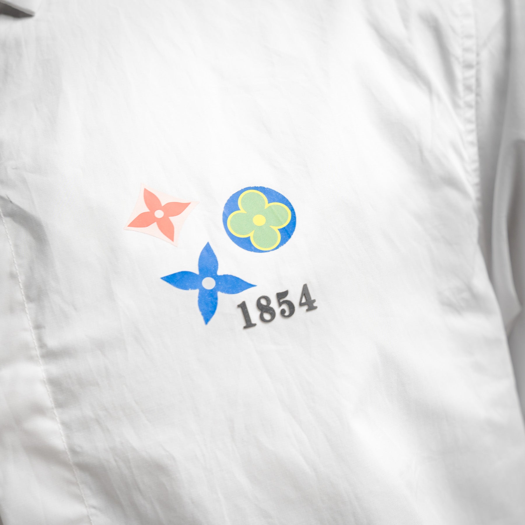 Louis 25fw printed shirt