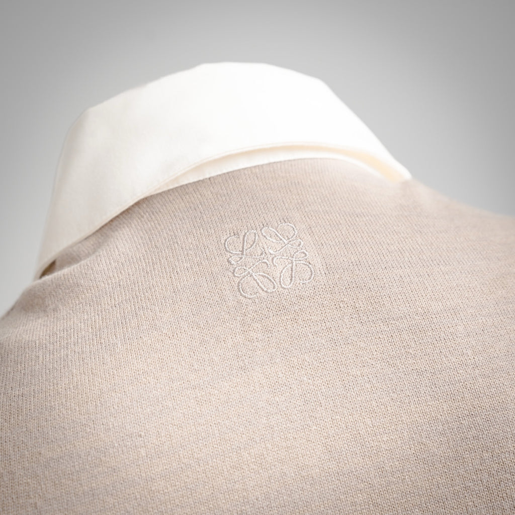 Loe 25fw splicing sweater