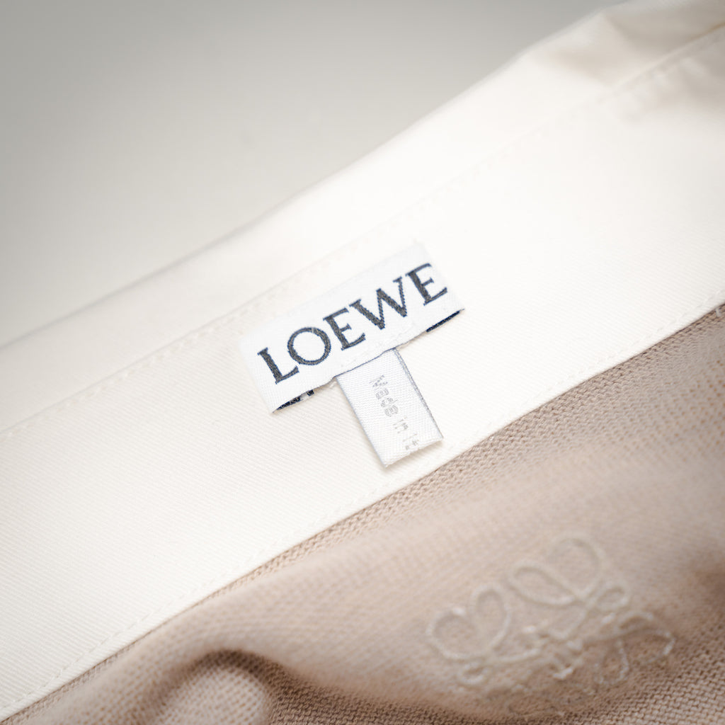 Loe 25fw splicing sweater