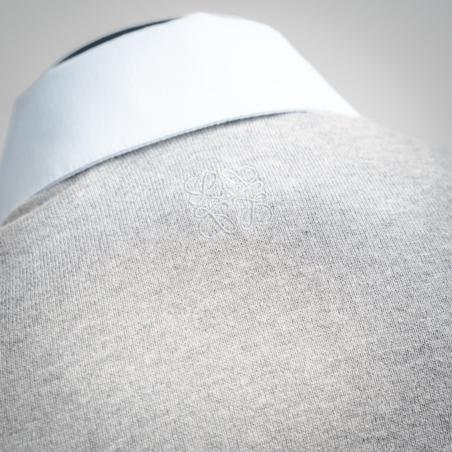 Loe 25fw splicing sweater