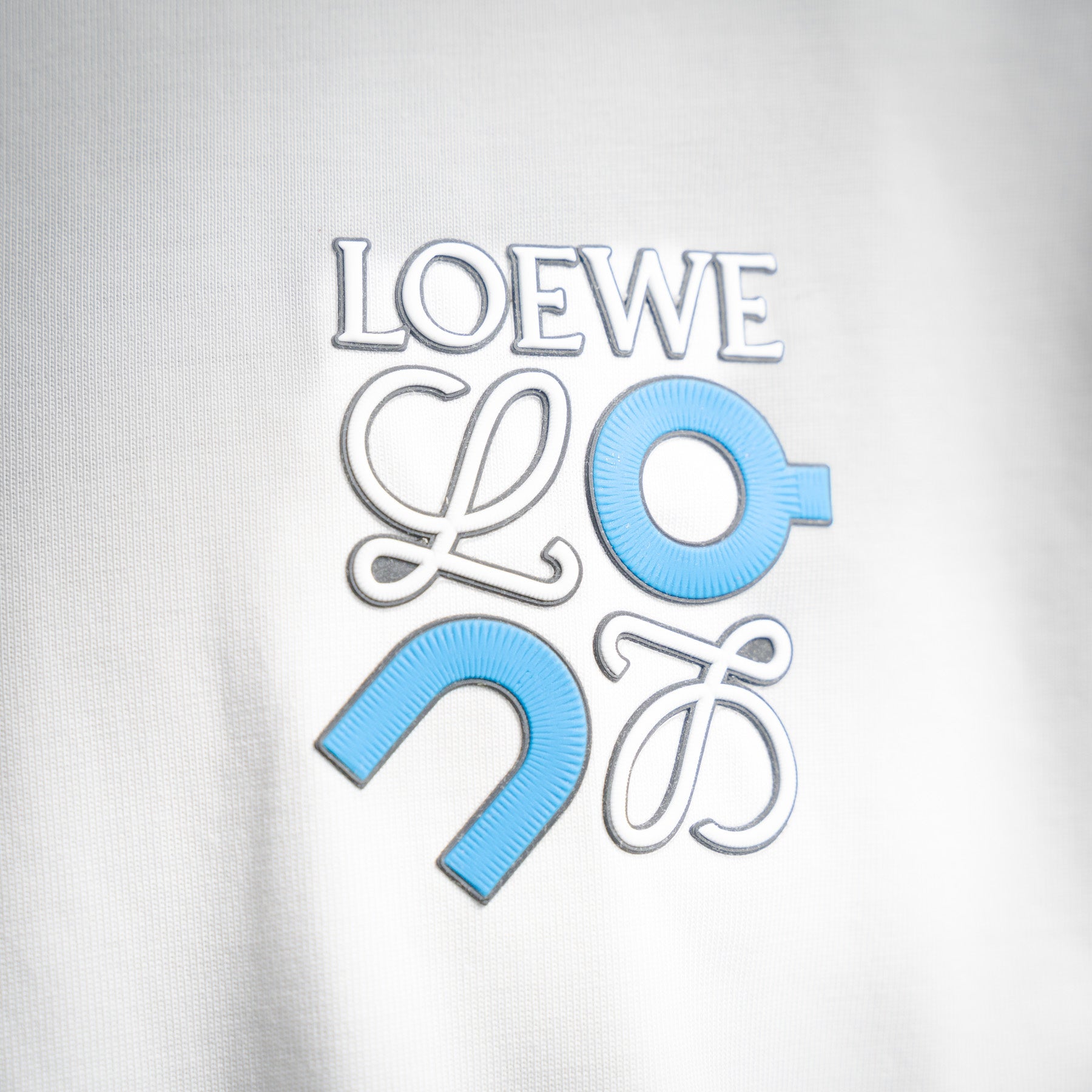 Loe 25fw printed shirt