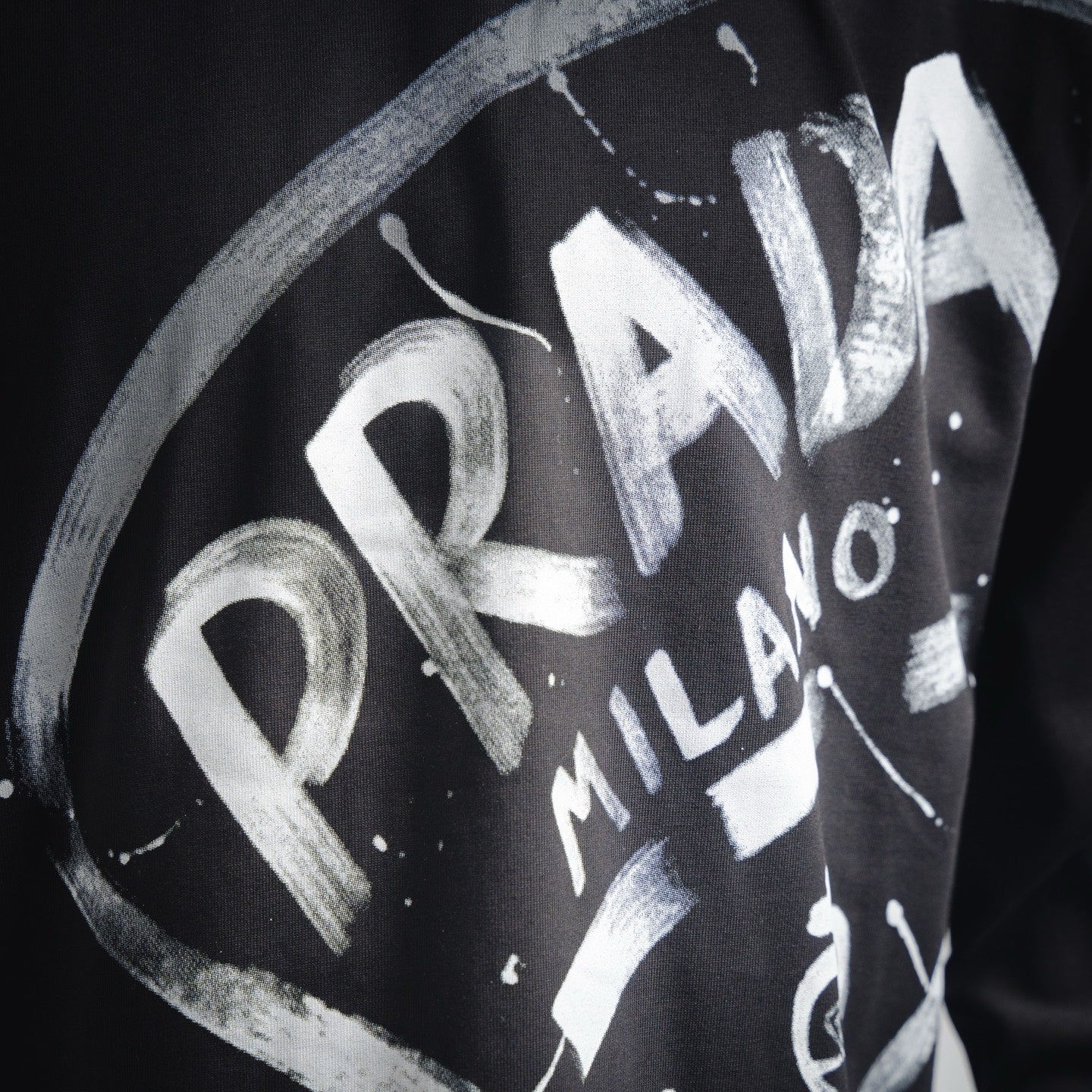 Pra 25fw printed shirt