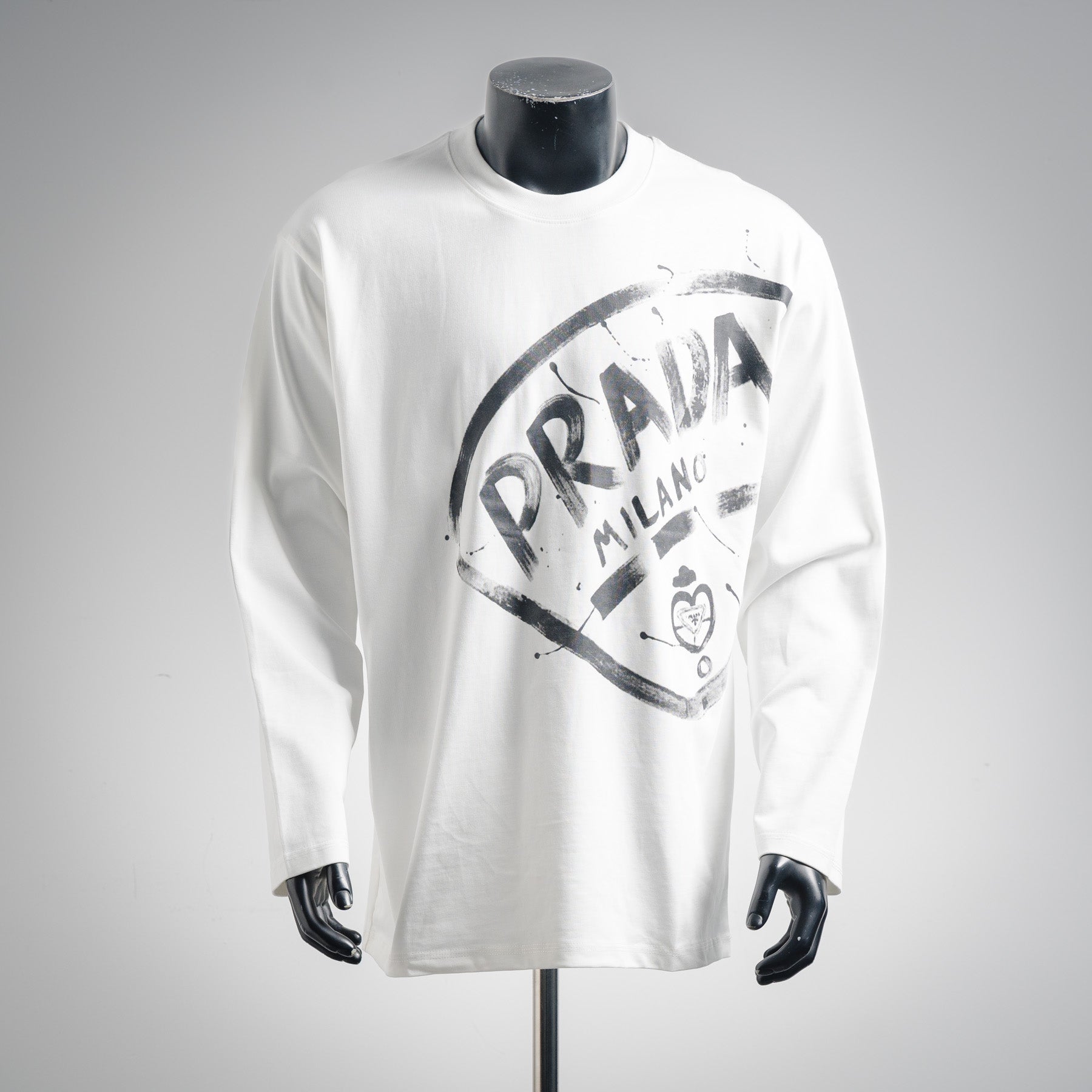 Pra 25fw printed shirt