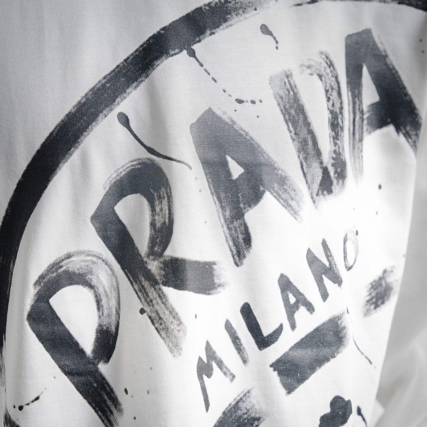 Pra 25fw printed shirt