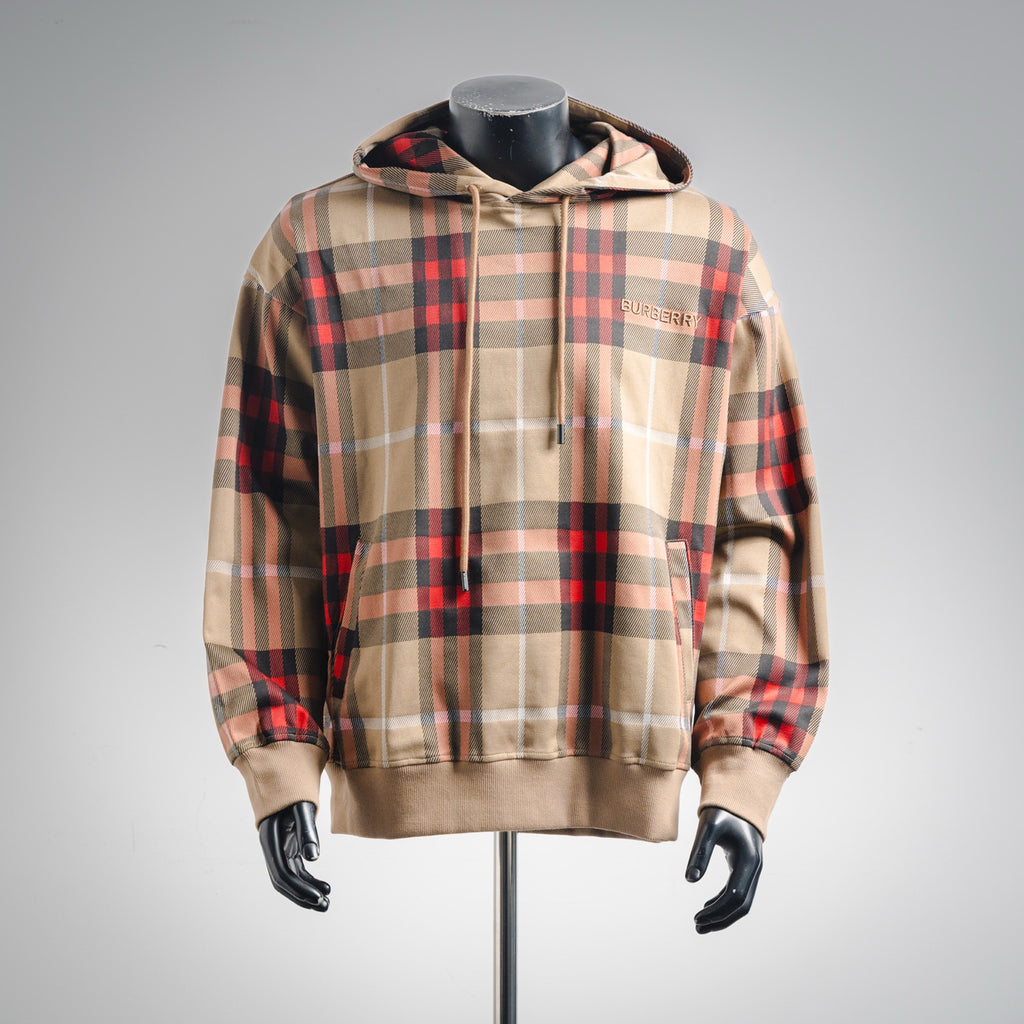 Burbery 25fw plaid hoodie