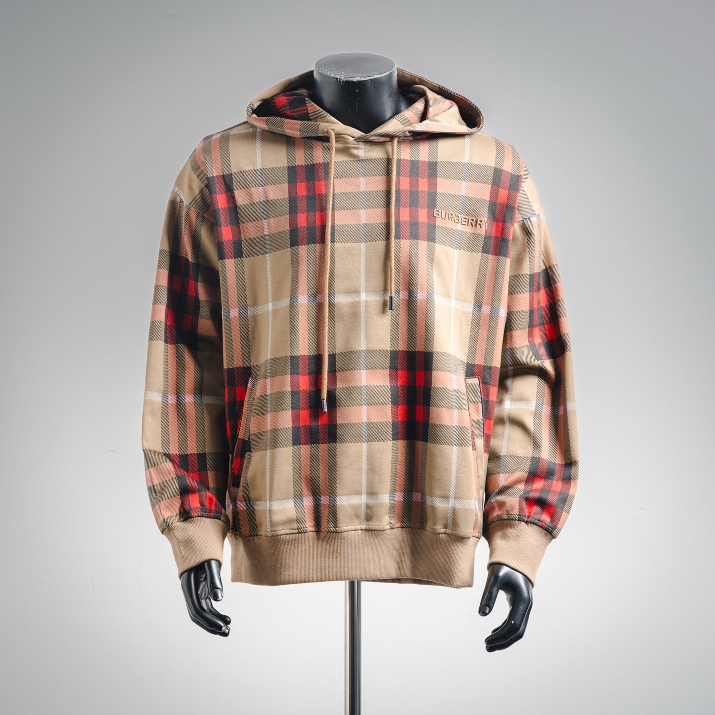 Burbery 25fw plaid hoodie
