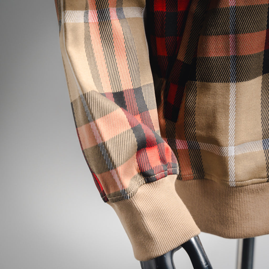 Burbery 25fw plaid hoodie