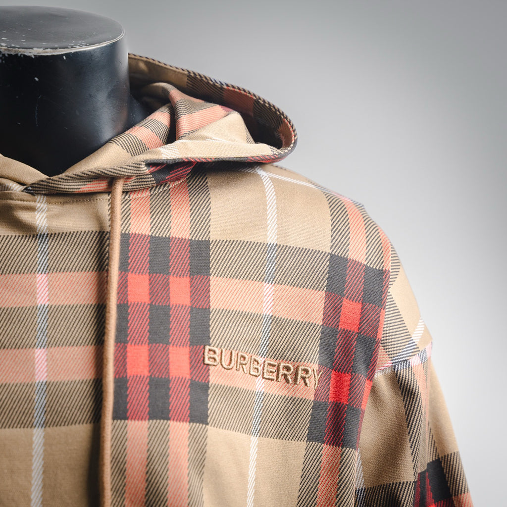 Burbery 25fw plaid hoodie