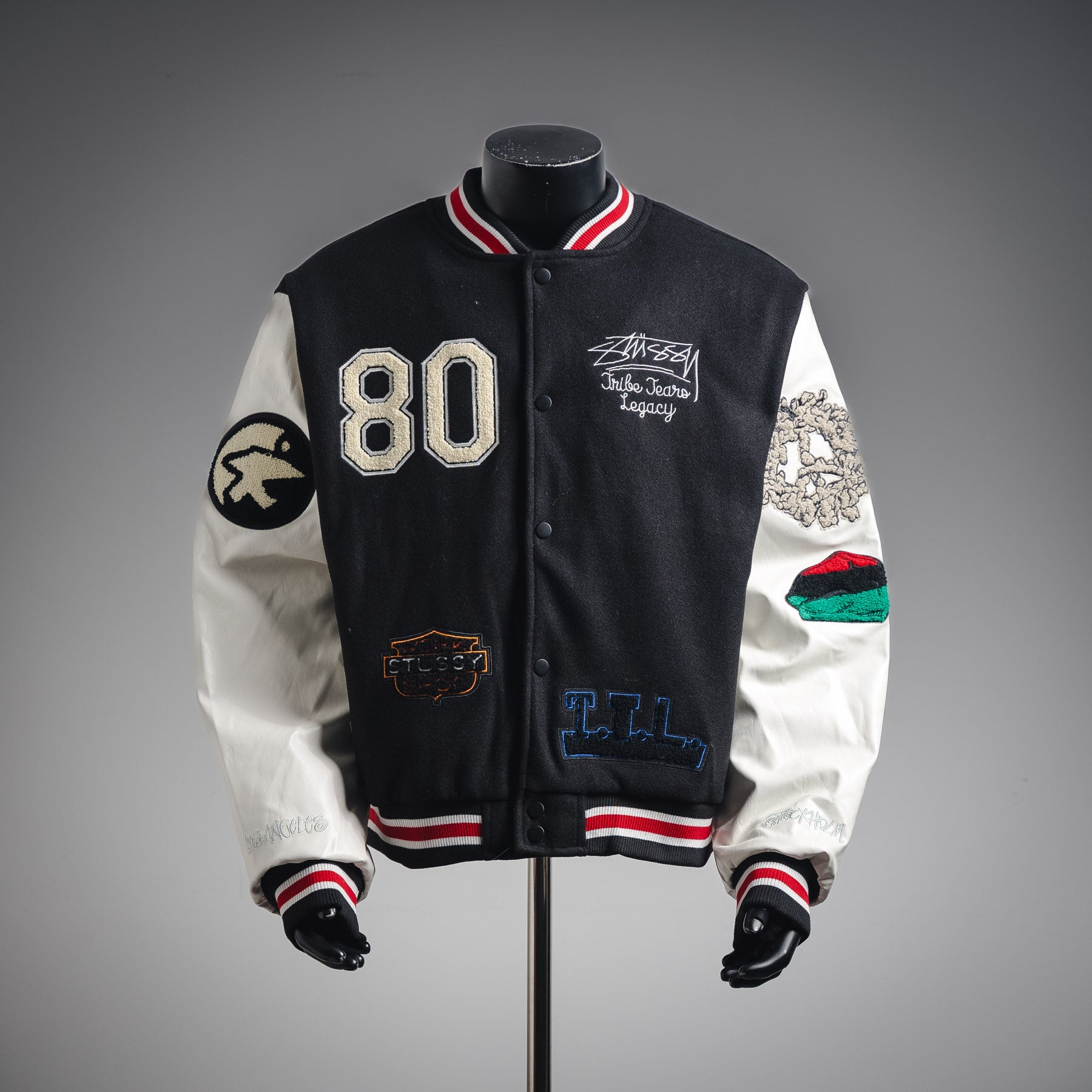 Stussy 25fw embroidered jacket